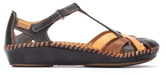 Pikolinos dam P. Vallarta 655 T-klämmor sandaler, marinblå, 41 EU