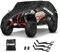 Wasserdichte UTV-Abdeckung, schweres Denier-Oxfordgewebe, für Polaris RZR, Yamaha Rhino, Can-Am Defender, Honda Pioneer, Kawasaki Mule, Teryx, 2 - 3 Passagiere