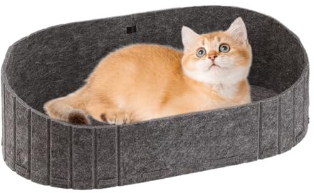 Cuccia per animali domestici per cani di piccola taglia – Nido di gatti infeltriti – Morbido posto per dormire resistente ai graffi – nido per l'inverno