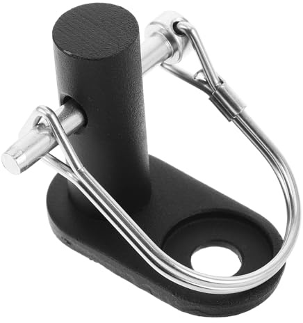 Kichvoe Connettore Gancio di Traino per Bicicletta Nero, Attacco Rimorchio Bici Leggero e Portatile, Accessori per Rimorchi Bici per Trasporto Passeggini e Borse