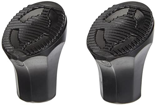 Prophete Kappen Plastikfuß für Fahrradständer, Kunststoff-Füße, Stützschuhe, Farbe schwarz