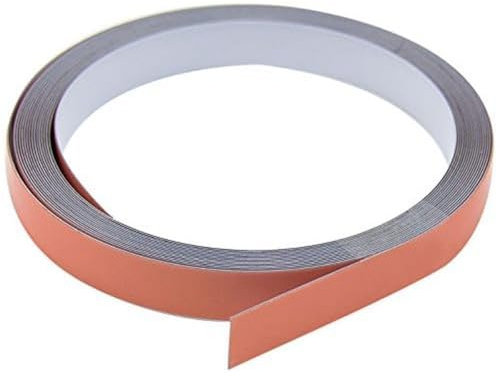 SteelFlex® Gloss White & Premium Self Adhesive Steel Tape for Creating a Surface Magnets Will Stick to - 20mm Wide - 5m Length