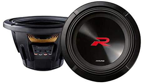 Alpine R2-W10D4 10 R-Series R2 Subwoofer, Dual 4-Ohm, 750 Watt RMS