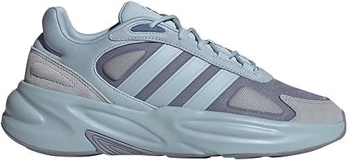 adidas Herren Ozelle Cloudfoam Shoes Schuhe, Silver Violet/Wonder Blue/Crew Blue, 46 EU