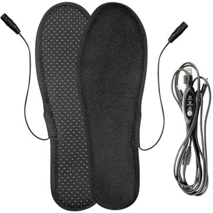 Heated Shoe Insoles - Heated Shoe Insoles Foot Warmer | Camping Foot Warmers, Heating Insole, Precise Temp Control Thermal Insoles for Hunting Outdoor Work Hiking Camping