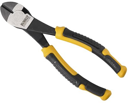 Dewalt Diagonal Cutting Pliers 160mm, Crafted from Chrome Vanadium Steel for Lasting Performance and Durability.