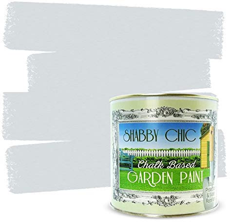 Shabby Chic Chalk Based Garden Paint 250ml (Dove Grey)