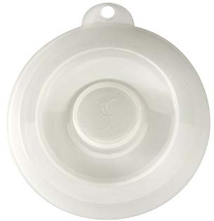 Lurch 220603 Tapa Universal para ollas, sartenes y Cuencos, Silicona, Transparente, 15 x 15 x 1,5 cm