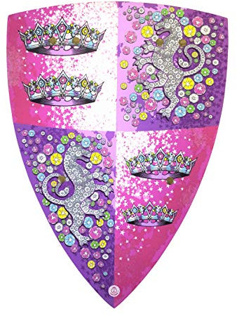 Liontouch 25201LT Kristall Prinzessin Schild, Pink | Spielzeug aus Schaumstoff für Mädchen