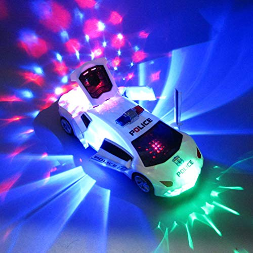 Kenyaw Veicolo Giocattolo per Auto della Polizia per Bambini con Luci E Suoni Flash, Auto Giocattolo Nuova