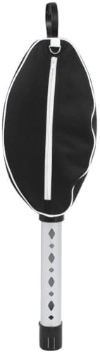 Golf Shag Bag, Teleskop Aluminiumrohr Golfball Shag Bag Retriever Pick Up 80 Balls Holder Collector für Outdoor-Sportartikel