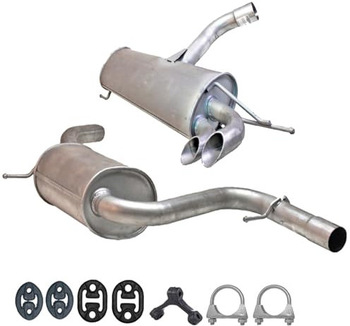 Ferroz Export Ersatz für Auspuffanlage VW Golf V & Golf V Plus 1.4 TSI, 2.0 FSI ab. Bj. 2003 Auspuff