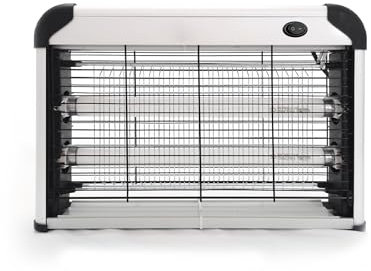 Elektrischer Insektenvernichter, Elektrisch Innenmosquito Zapper 20W mit Hoch effektiv gegen Lebensmittelmotten, Gartenmotten, Stechmücken, Fliegen u. Fliegende Insekten