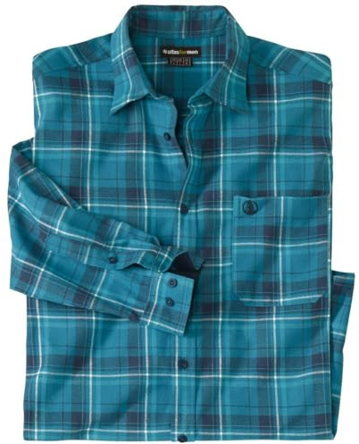ATLAS FOR MEN - Camicia di Flanella a Quadri Winter - XXL
