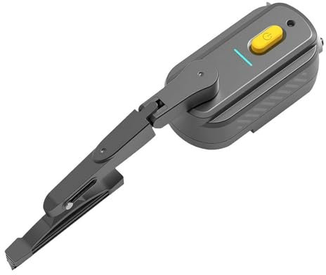 Electric Motorcycle Windshield Wiper,Mini Rechargeable Motorcycle Helmet Windscreen Wiper,Universal Waterproof Helmet Windshield Wiper Compatible with Most Visor