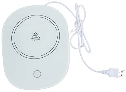 GLEAVI Chauffe Tasse USB Intelligent Support de Mug Chauffant Électrique Réchauffe Bouilloire pour Boissons Chaudes pour Bureau Maison