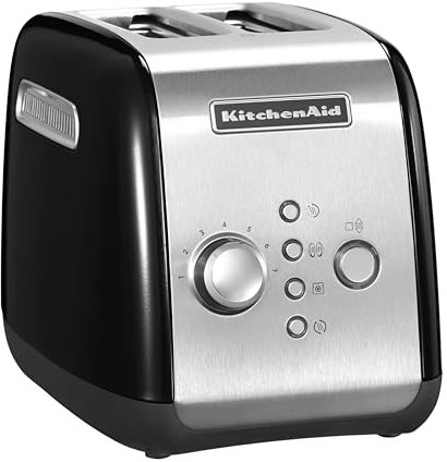 Kitchenaid 5KMT221EOB Toaster für 2 Scheiben, schwarz