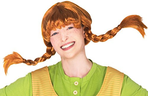 Maskworld Damenperücke Pippi Langstrumpf - Orange