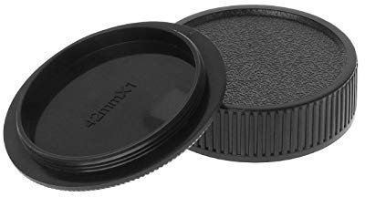 Hero-s - M42 Dust Cover, Rear Lens Body Cap, Camera Cover, 42mm Anti-dust Screw Mount Protection, Photography Lens Cap Accessories, Durable and Anti-scratch