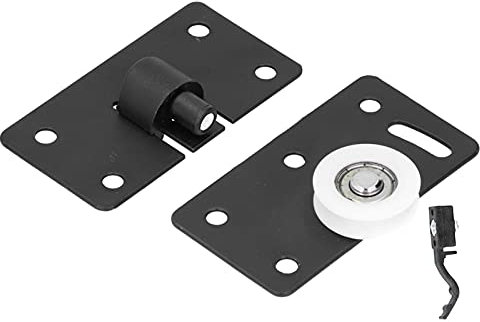 Herrajes para Gabinetes Corredizos Negros, Componente para el Hogar, Armario, Puerta Corrediza, Rueda, Puerta Corrediza, Armario, Armario, Muebles, Rueda Acanalada, Herrajes para