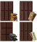 TTSTOIEE 2 Pezzi Stampi per Cioccolato in Silicone, Stampo per Cioccolato in Silicone, Stampo per Cioccolato Profondo, Stampi per Cioccolato, Stampo per Barrette di Cioccolato Antiaderente