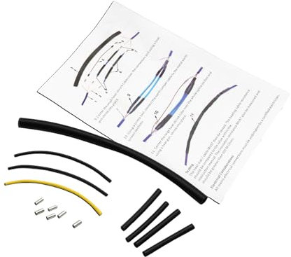 Kit de réparation de câble chauffant - Réparation du chauffage au sol électrique - Convient pour tapis chauffant à lit mince, câbles chauffants, tapis chauffant en aluminium