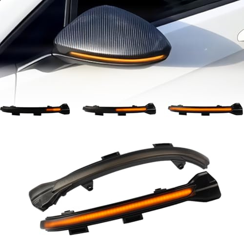 Fouedy Sidospegel Dynamisk Blinker LED Turn Signal Light för VW Golf 7 MK7 7.5 GTI R Sportsvan T/ouran/L II