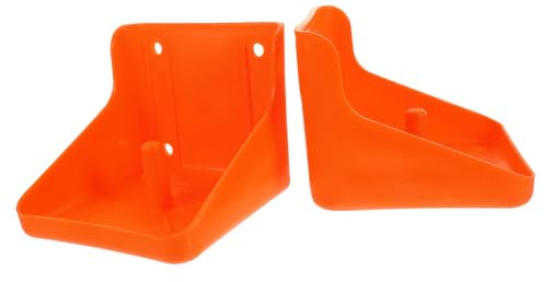 Veemoon 2pcs Salt Lick Holder for Horse and Sheep Professional Salt Block Rack Convenient Horse Feeder for Outdoor Use Material