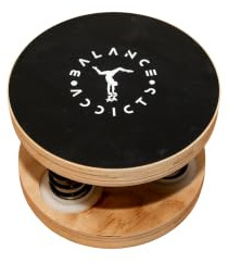 Balance Addicts Wobble Cheerleading Training Stand, Black