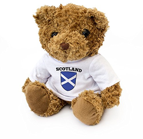 NEW - Scotland Flag - Cute And Cuddly Teddy Bear - Scottish Fan Gift Present
