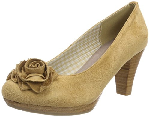 Andrea Conti Women's 3000518 Court Shoes, Beige sand, 5 Women