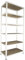 Shelf Creations BASIC Schwerlastregal 200x70x30cm weiß 6 Böden Steckregal Kellerregal Lagerregal Werkstattregal Archivregal Haushaltsregal Ordnerregal Metallregal Garagenregal Fachbodenregal