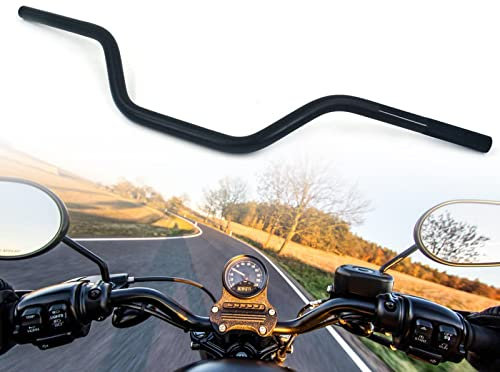 Motorradlenker 7/822mm Lenker Universal für EXC TE DL CRF CB YZF WR XT KLX KX DRZ KLR Dirt Bike ATV Motocross Enduro Schwarz