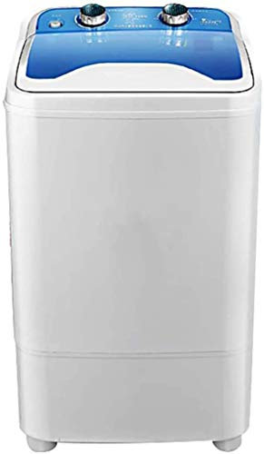 WLL-DP Lavatrice Portatile 7KG capacità Totale Lavaggio Singolo Vasca Centrifuga Disidratazione Pulizia Profonda UV Compatto per dormitori da Campeggio Appartamenti Camere,Blu