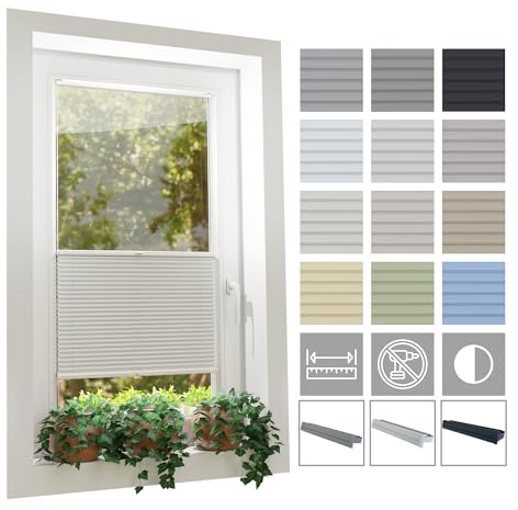 Amazon Plissee zum Kleben