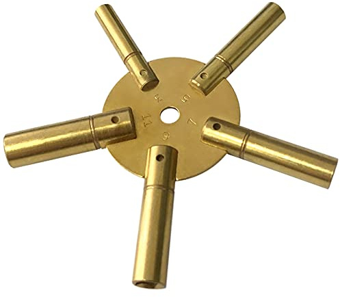 Llave de reloj de latón 3-11