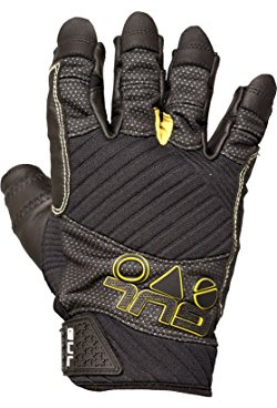 GUL Kids Youth Junior Evo Pro Short Finger Sailing Yachting and Dinghy Gloves Black - Unisex