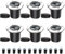 3W LED Outdoor Spotlights - 6 Pack, Warm White, Waterproof IP67, DC 12V/24V, Driveway, Deck, Step, Garden Lights