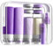 INSFIT 17 Pack Travel Bottles for Toiletries, CAA Approved Travel Size Containers with Labels, BPA Free Leak Proof Squeezable Silicone Tubes for Shampoo Conditioner Lotion Body Wash