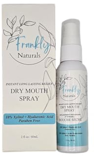 Dry Mouth Spray - Frankly Naturals - With Xylitol, Fast Acting, Long Lasting, Non-Acidic