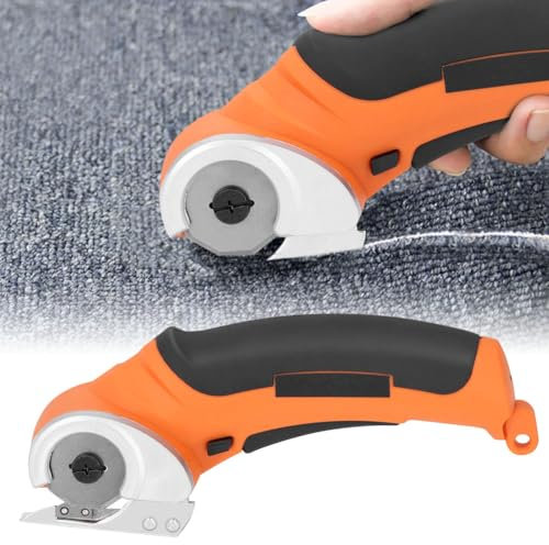 Ciseaux électriques, Coupe-Carton sans Fil, Ciseaux électriques sans Fil, Coupe-Papier Rechargeable, Ciseaux à Tissu, Coupe-Carton Universel, pour Papier, Tissu, Tapis, Carton,