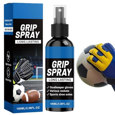 Halkfri spray - vätska 100 ml | förbättrad sportuttagslösning - långvarig formula utan rester för bättre kontroll av snöskor och material under matchträning eller