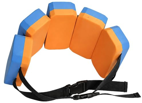 Ceinture de Natation Enfant Réglable 5 Flotteurs – Aide à la Flottaison Piscine, Apprentissage Nage et Initiation Aquatique