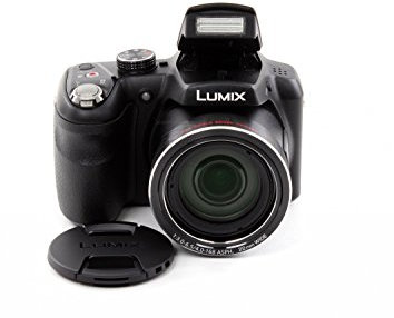 Panasonic DMC-LZ40EG-K Lumix Fotocamera Bridge, 20 Megapixel, Nero