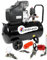 Dealourus Portable 50L Litre Air Compressor Mobile 9.6CFM 2.5HP & 5 Piece Tool Kit