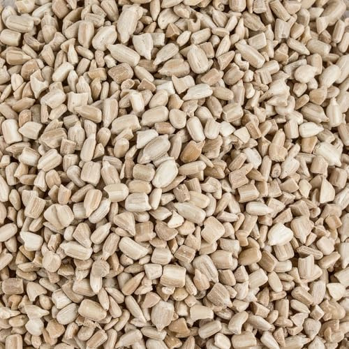 Leagrams Sunflower Heart Chips for Wild Birds – Husk Free, No Mess, High-Energy Bird Food (12.55kg) Bag