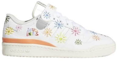 adidas Damen Forum Low Pride Casual Sneaker, weiß - white (white), 39.5 EU