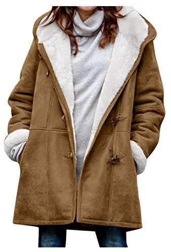 LAOSU Veste Chaude D'Hiver Femmes Manteau Épaissir Parka,Blazer Laine,Cardigan En Laine,Veste En Jean Femme Cintrée,Saharienne Kaki Femme,Veste Longue Manches Longues