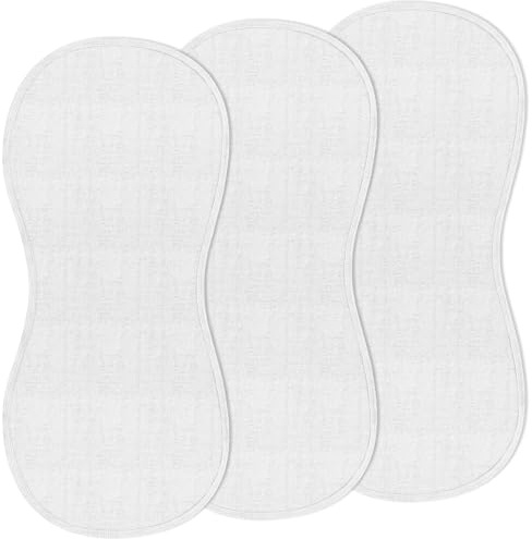Hahafelt 3 Pcs Baby Changing Pad Liners,Simple Style,White
