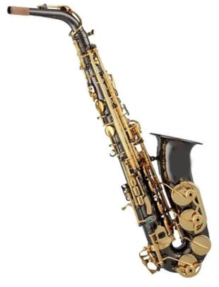 Professionell Saxofon Professionell Svart Nickel Altsaxofon I Ess modell Med Fodral